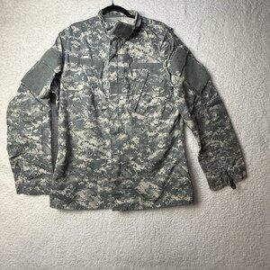US Army ACU Combat Digital Camo Uniform Shirt Jacket Medium X-Long Work Hunting